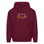 Men's Hoodie - burgundy